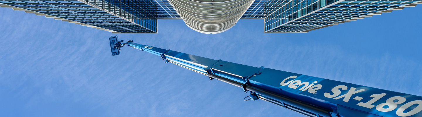 Genie arial view equipment