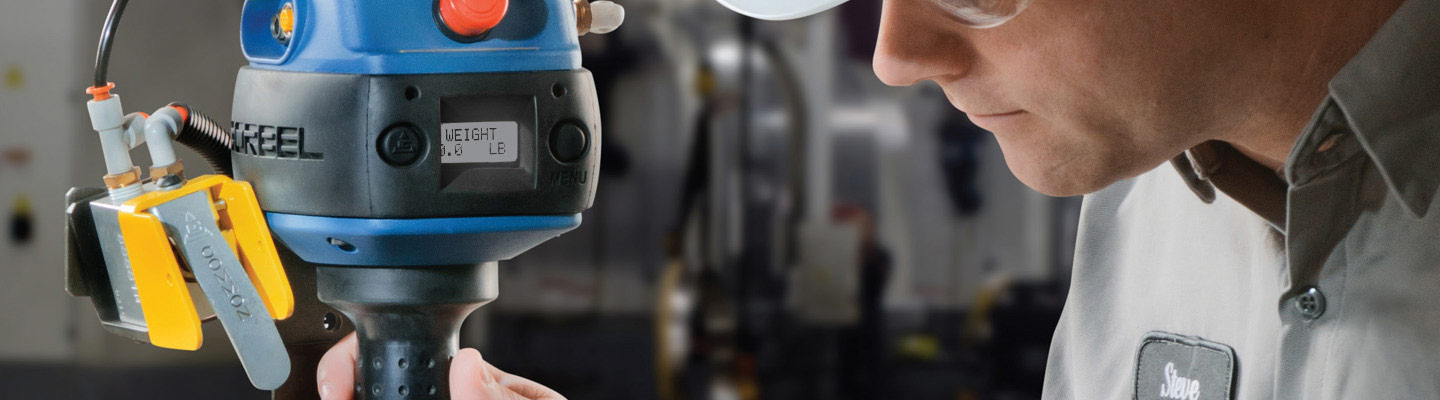 Gorbel employee working on engineered solutions