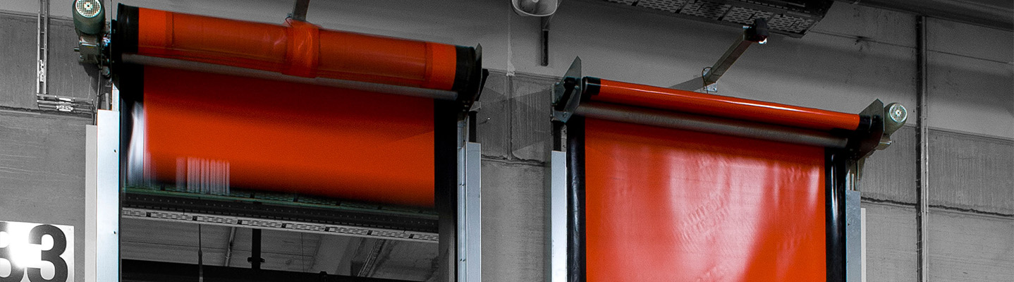 Dynaco doors with red covers