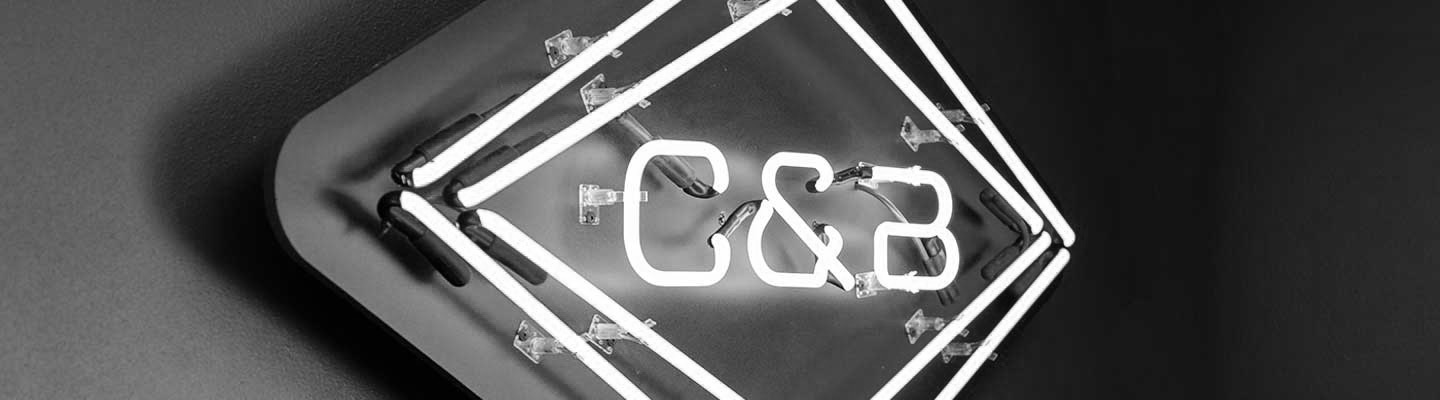 CB Neon Light B&W
