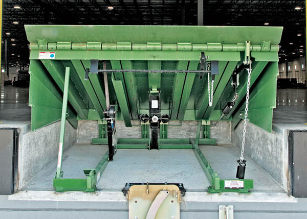 Kelley hydraulic dock leveler