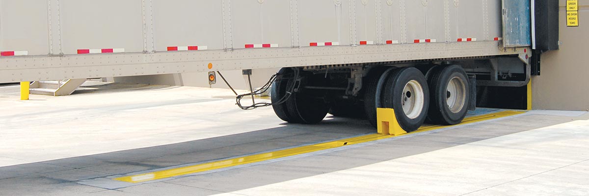 Kelley trailer wheel restrain system