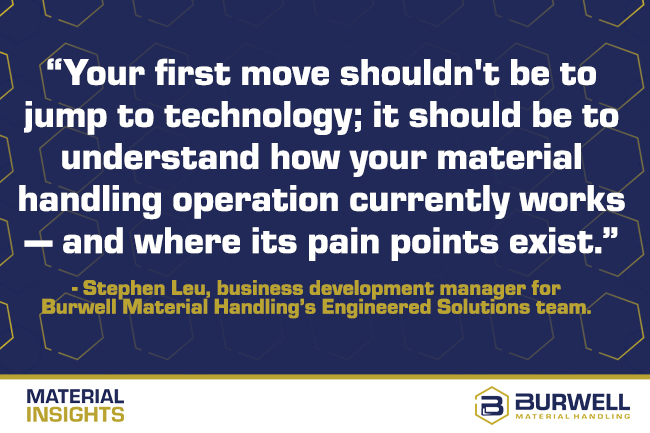 top priority before distribution centers use robotics