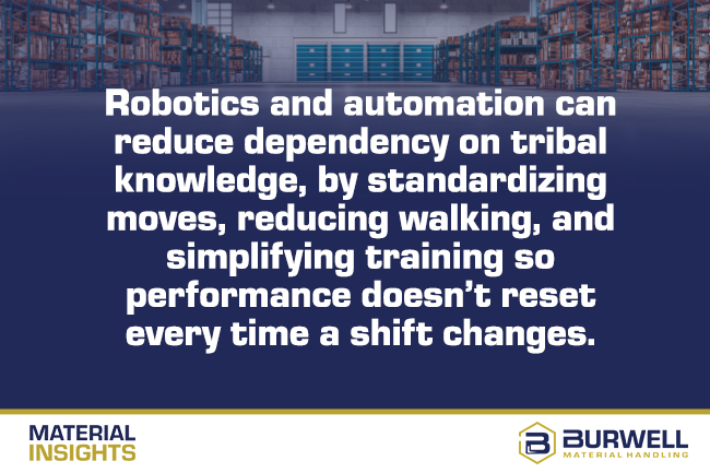 top benefits why distribution centers use automation and robotics