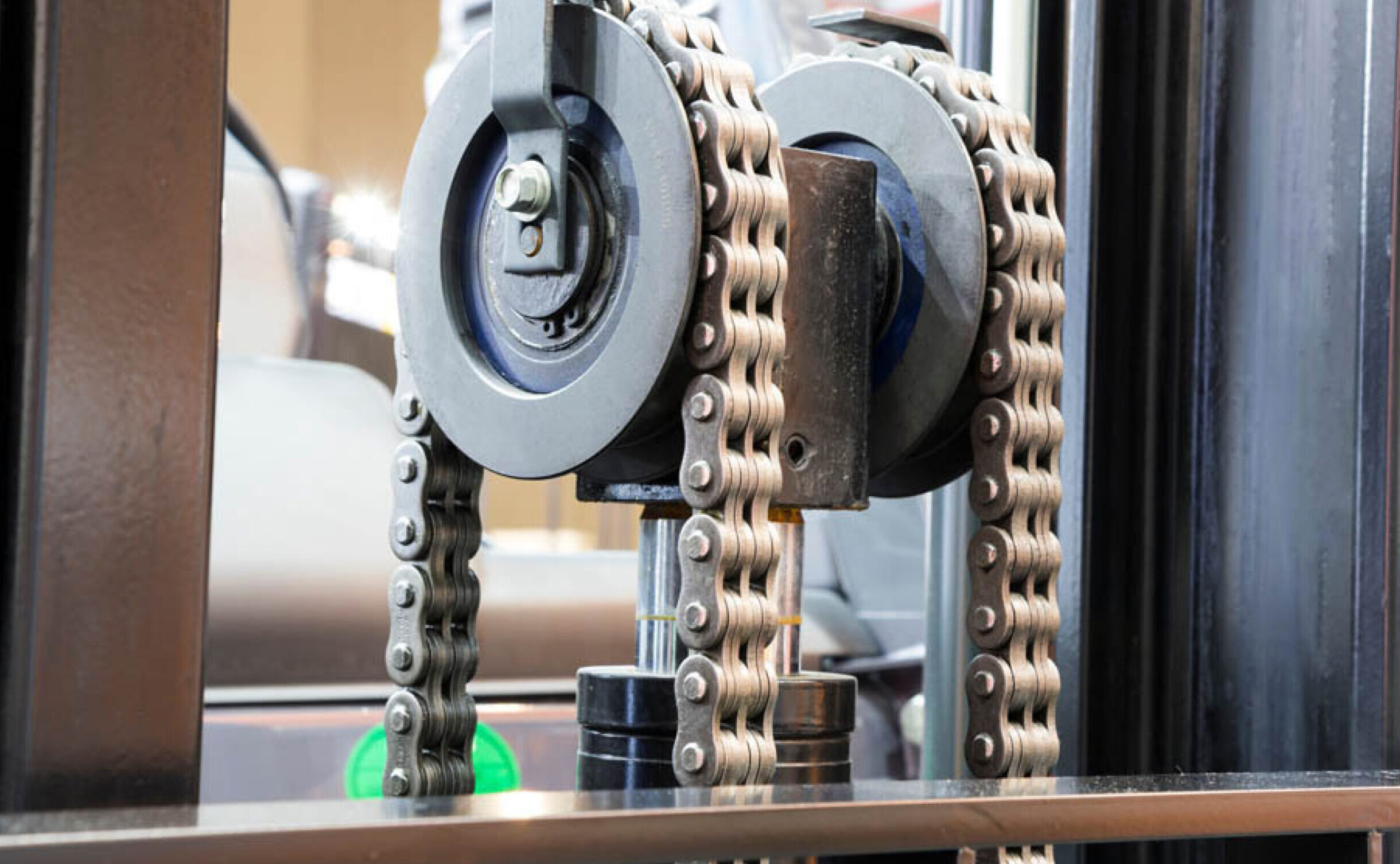 how to build forklift fork and chain inspection program