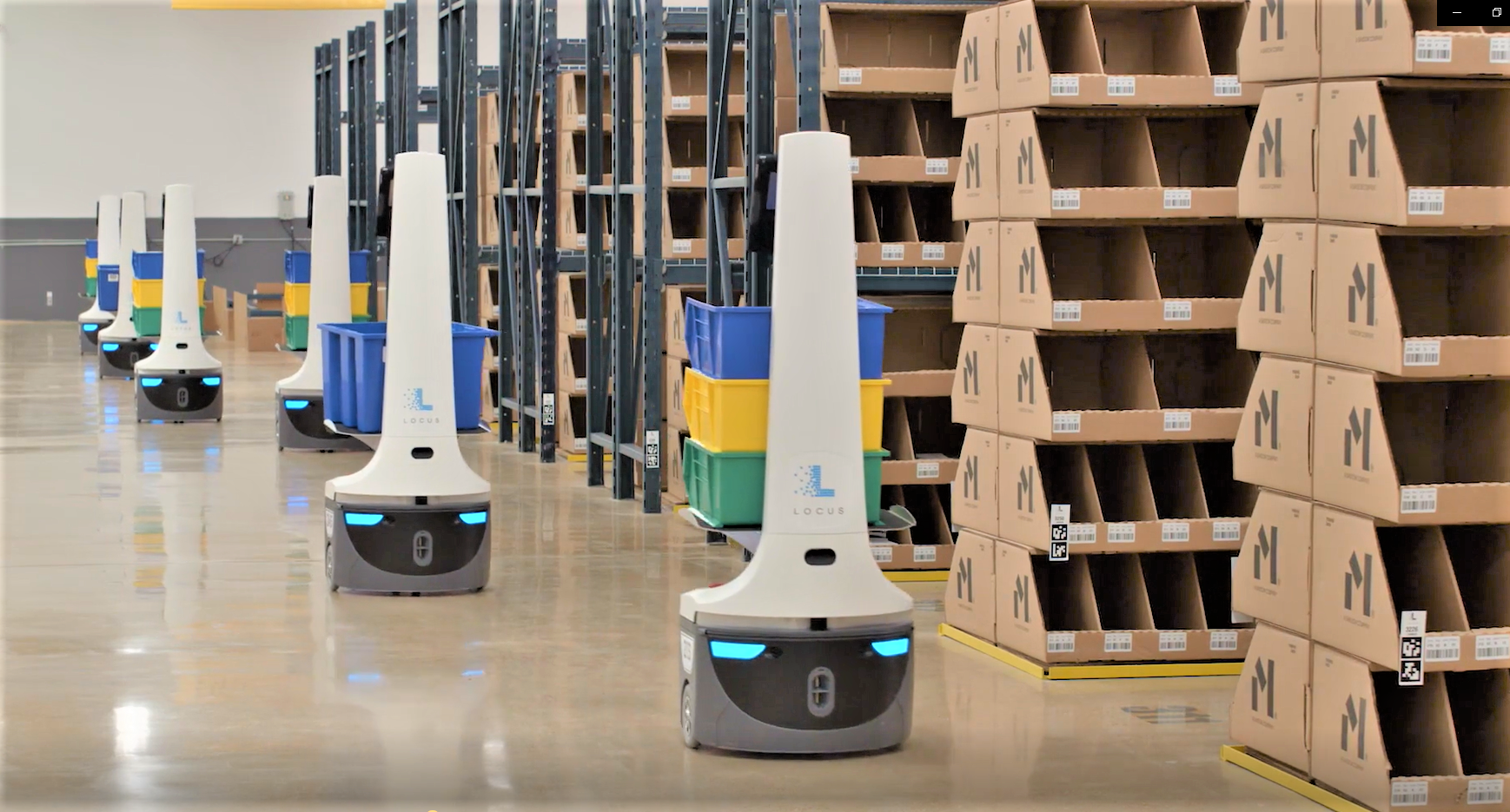 Autonomous Mobile Robots in warehouse