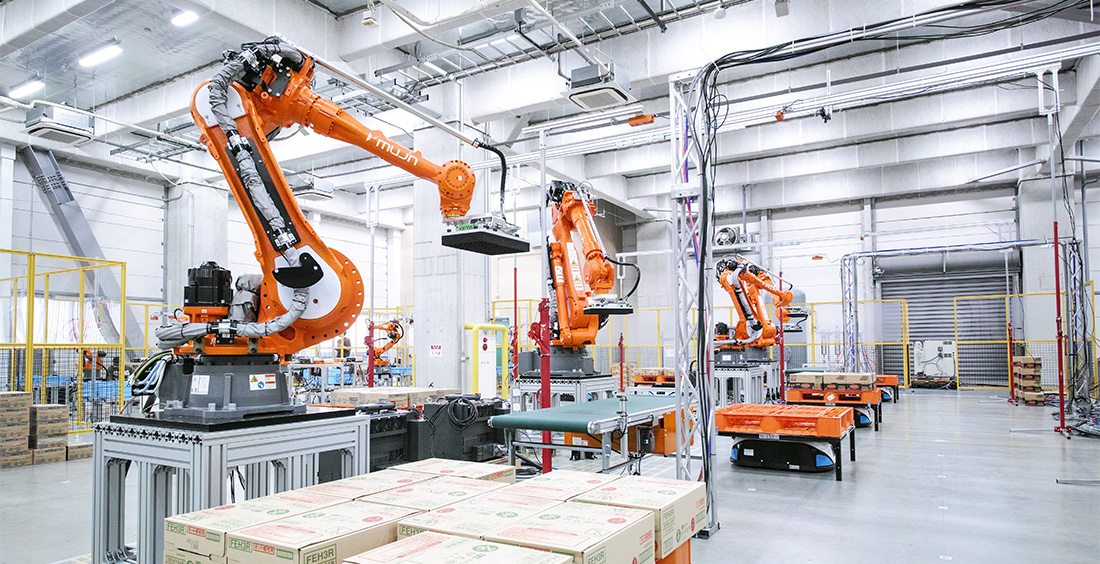 Goods-to-person robotic system