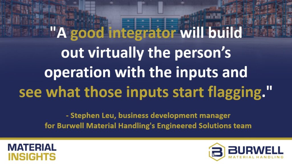 brownfield warehouse automation virtual plan