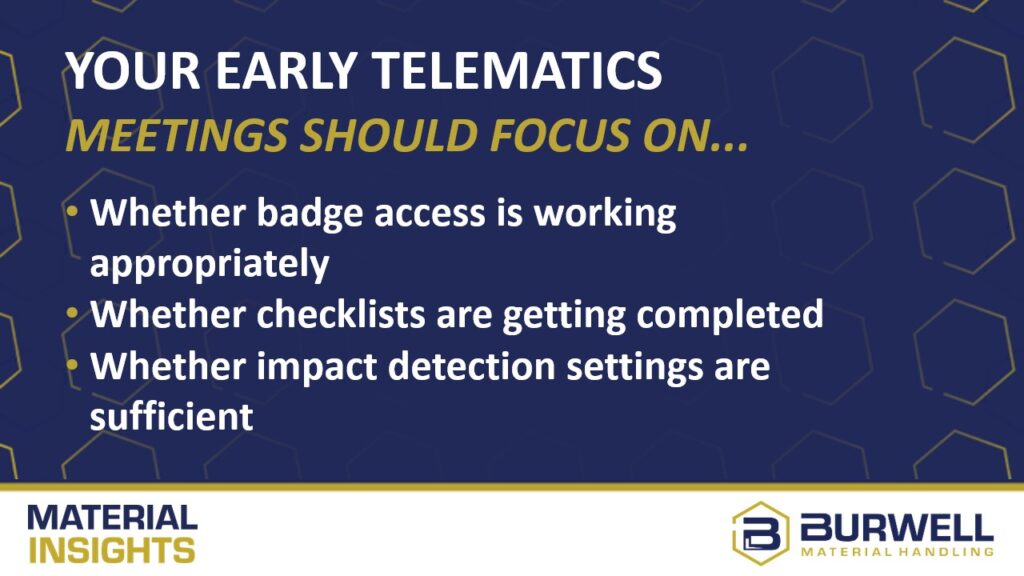 What your early telematics meetings should focus on