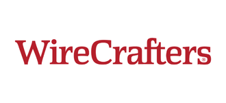 The image shows the WireCrafters logo with the brand name in red serif font on a white background.