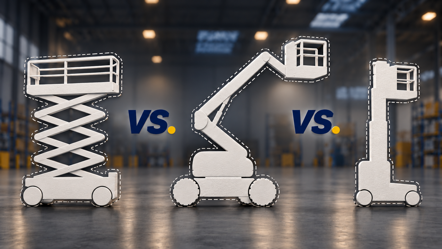 scissor lift vs boom lift vs vertical mast